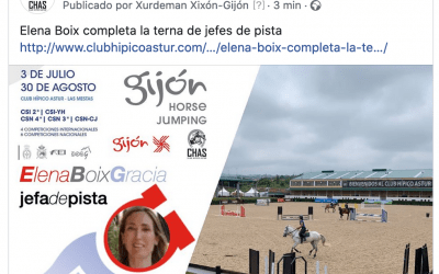 Elena Boix completa la terna de jefes de pista