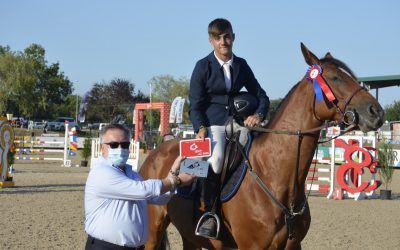 Primeros ganadores en el tercer concurso del Gijón Horse Jumping