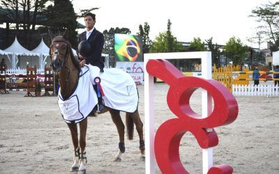 Exhibición de Pedro Veniss en la primera jornada del CSI2*