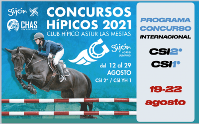 Un CSI2* más un CSI1*, la doble cita del segundo internacional del Gijón Horse Jumping