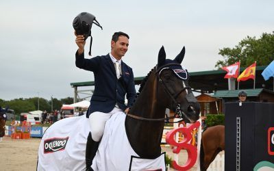 Kevin González acapara triunfos en el Gijón Horse Jumping